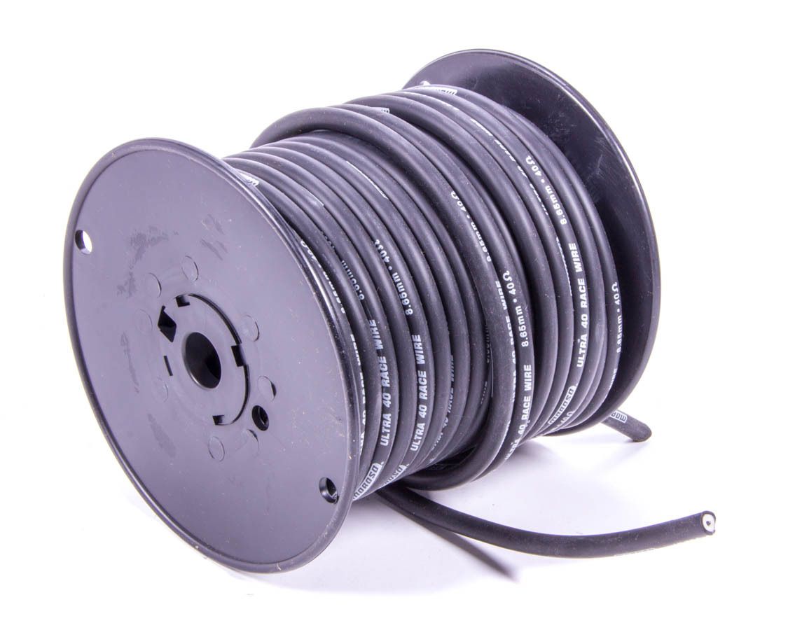 MOROSOUltra 40 Ignition Wire Black 100ft Spool