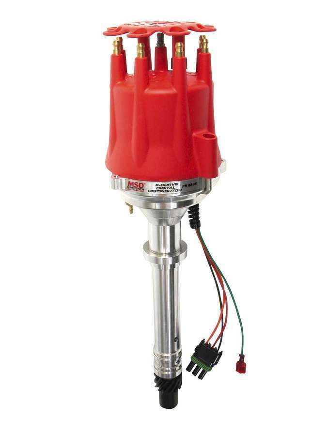 MSD IGNITIONChevy V8 Digital E-Curve Pro-Billet Distributor