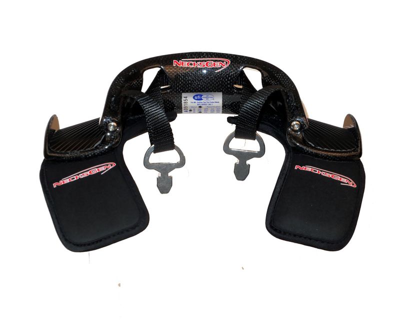NECKSGENHead and Neck Restraint REV2 Carbon Medium 2in