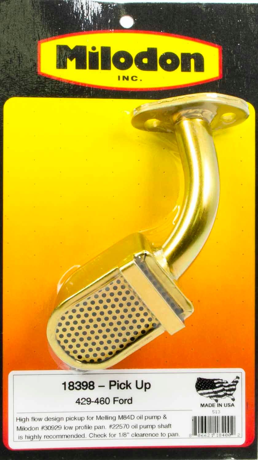 MILODONBBF Low Profile Pick-Up for Melling Pump