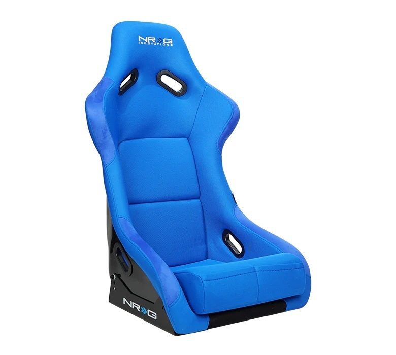NRG INNOVATIONSeat FRP Large Blue Cloth
