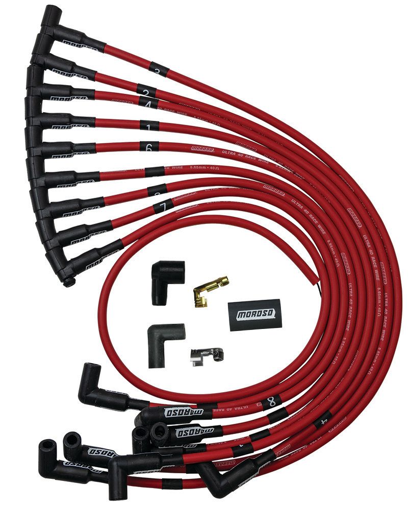 MOROSOUltra 40 Plug Wire Set - Red