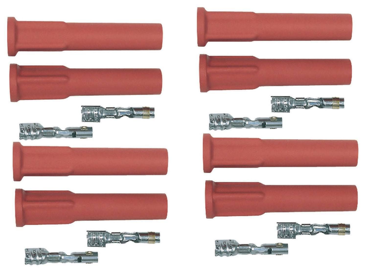 MSD IGNITIONStraight Spark Plug Boots - 8-pack