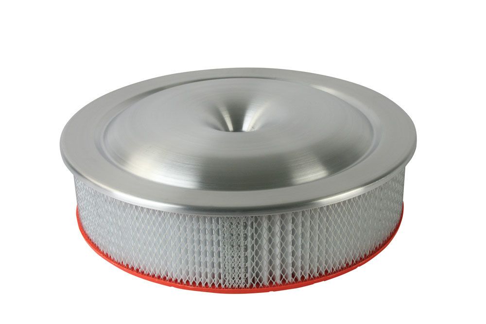 MOROSO16in Alum. Air Cleaner - Low Profile 7-5/16 Neck