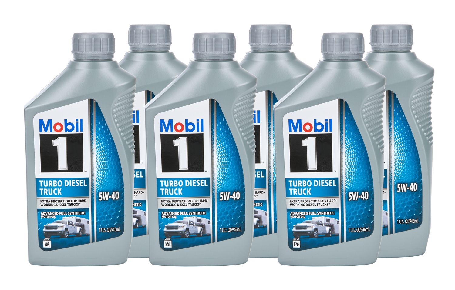 MOBIL 15w40 Turbo Diesel Oil Case 6x1 Qt Bottles