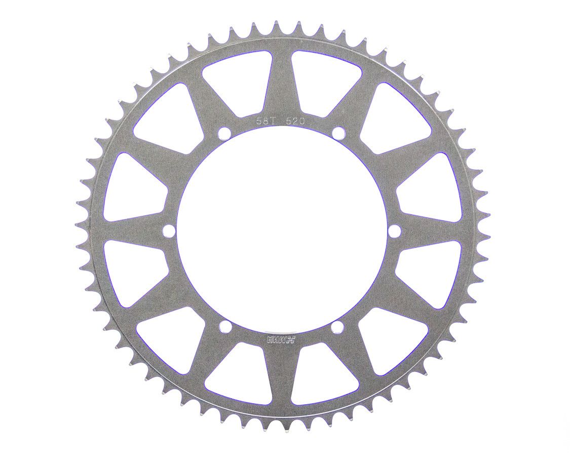 M AND W ALUMINUM PRODUCTSRear Sprocket 58T 6.43 BC 520 Chain