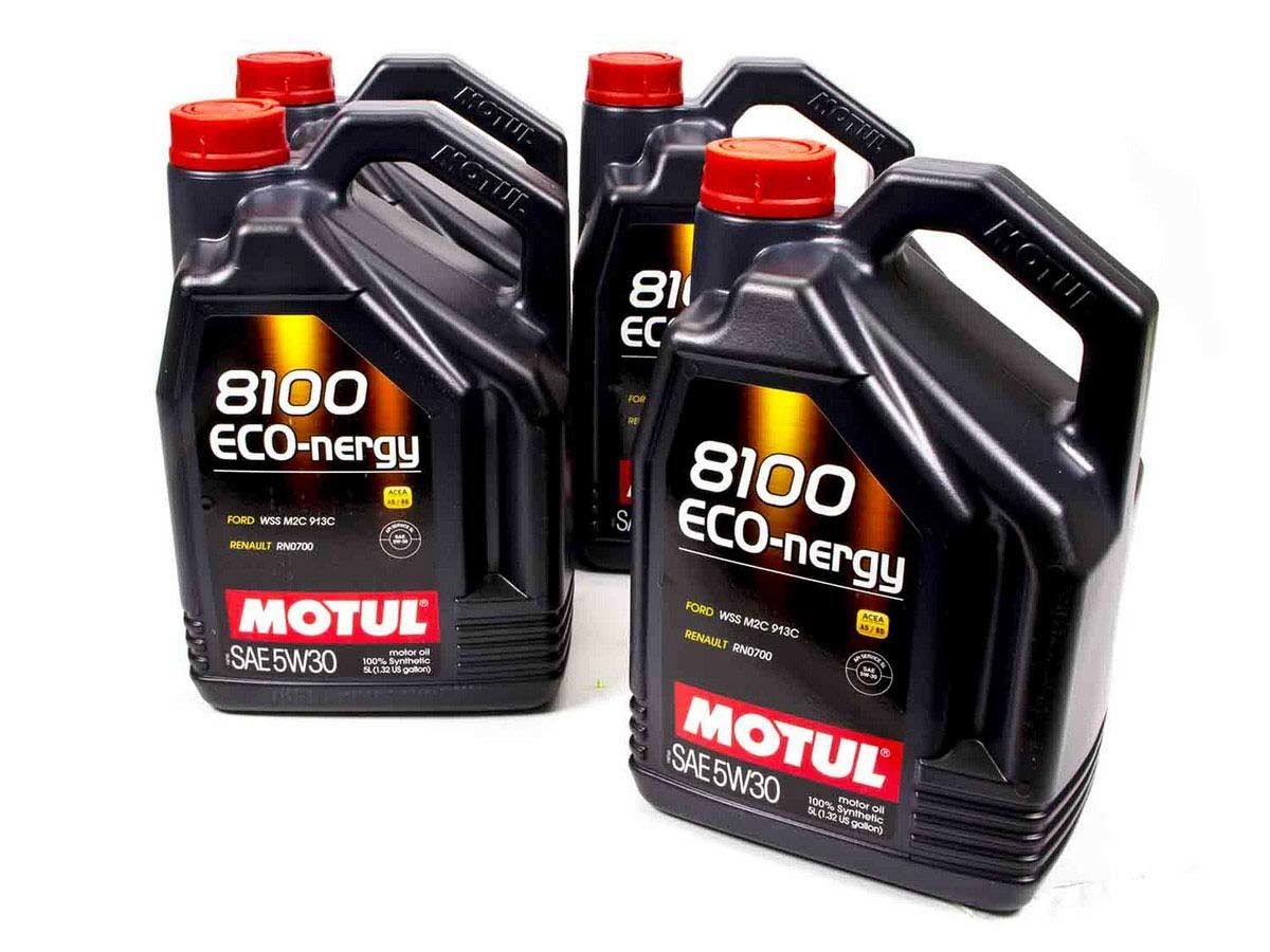 MOTUL USA8100 Eco-Nergy 5w30 Oil Case/4-5 Liters