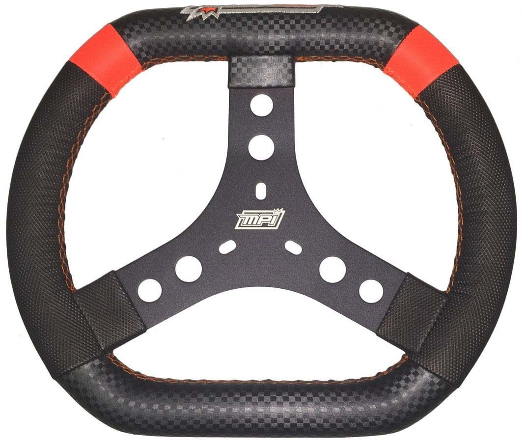 MPI USA12.75 in 3-Bolt Aluminum Oval Wheel High Grip