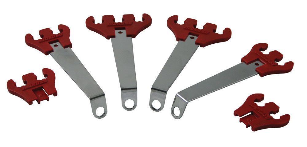 MOROSOSpark Plug Wire Looms Red