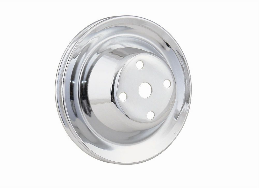 MR. GASKETChrome Water Pump Pulley Single Groove