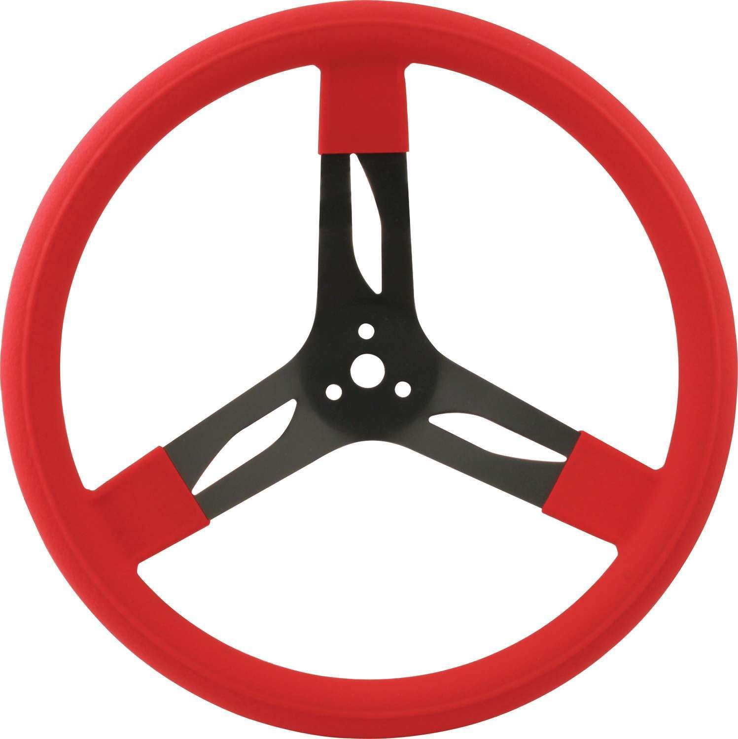 QUICKCAR RACING PRODUCTS15in Steering Wheel Stl Red