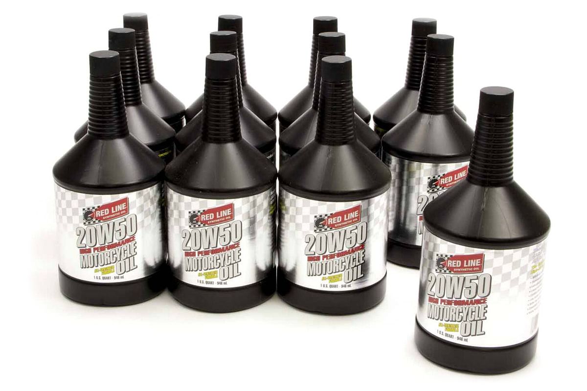 REDLINE OIL20W50 Motorcycle Oil Case/12