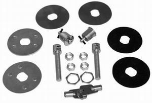 RACING POWER CO-PACKAGEDUniversal Hood Lock Set