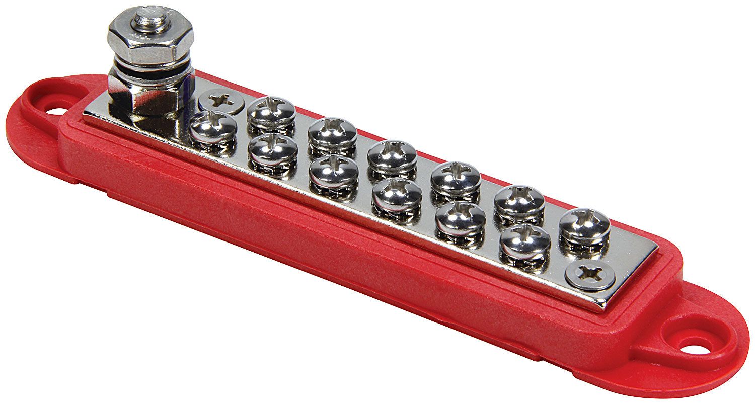 QUICKCAR RACING PRODUCTSTerminal Buss Red 12 Location