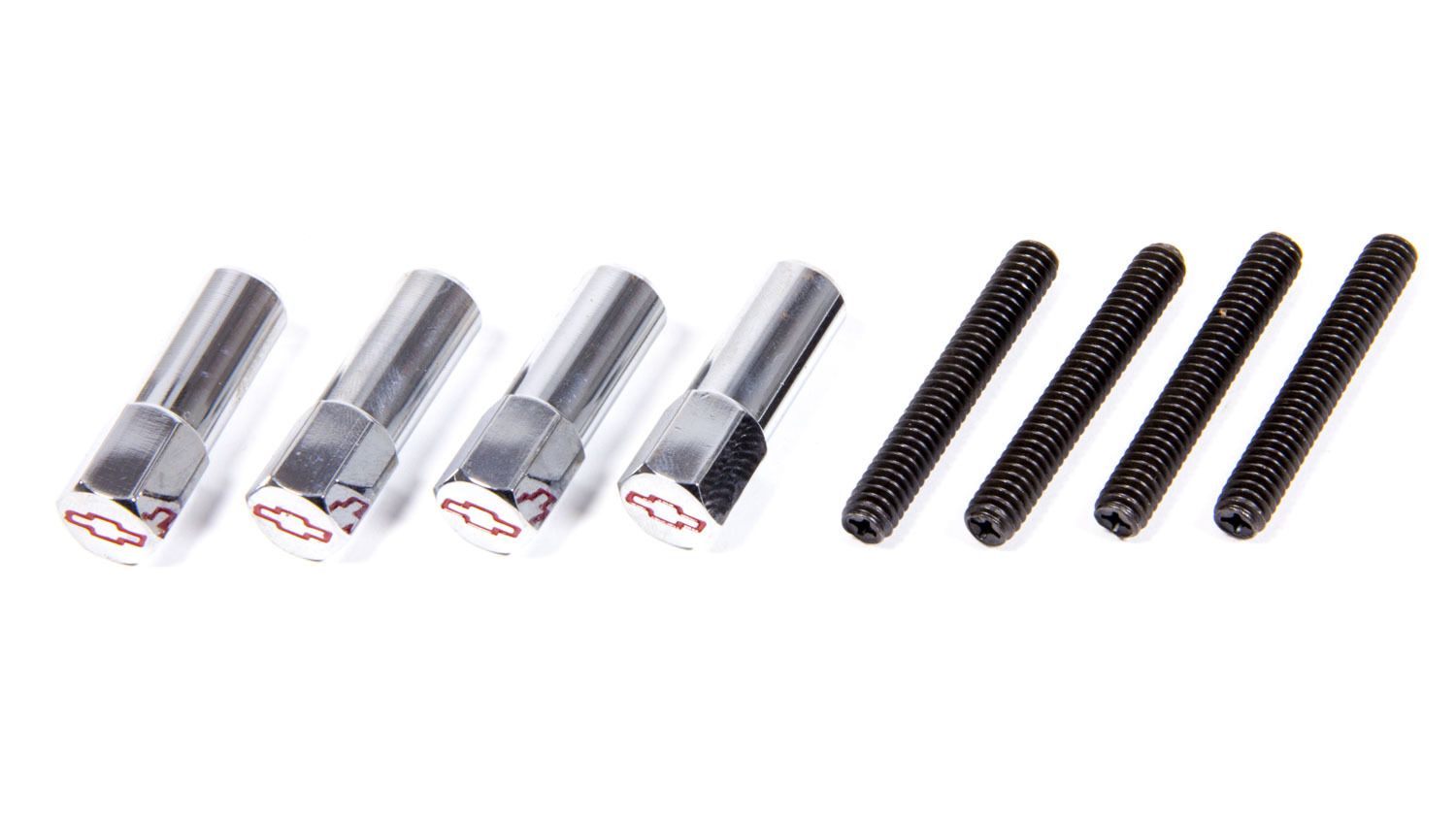 PROFORMValve Cover Nuts Chrome w/Red Bowtie