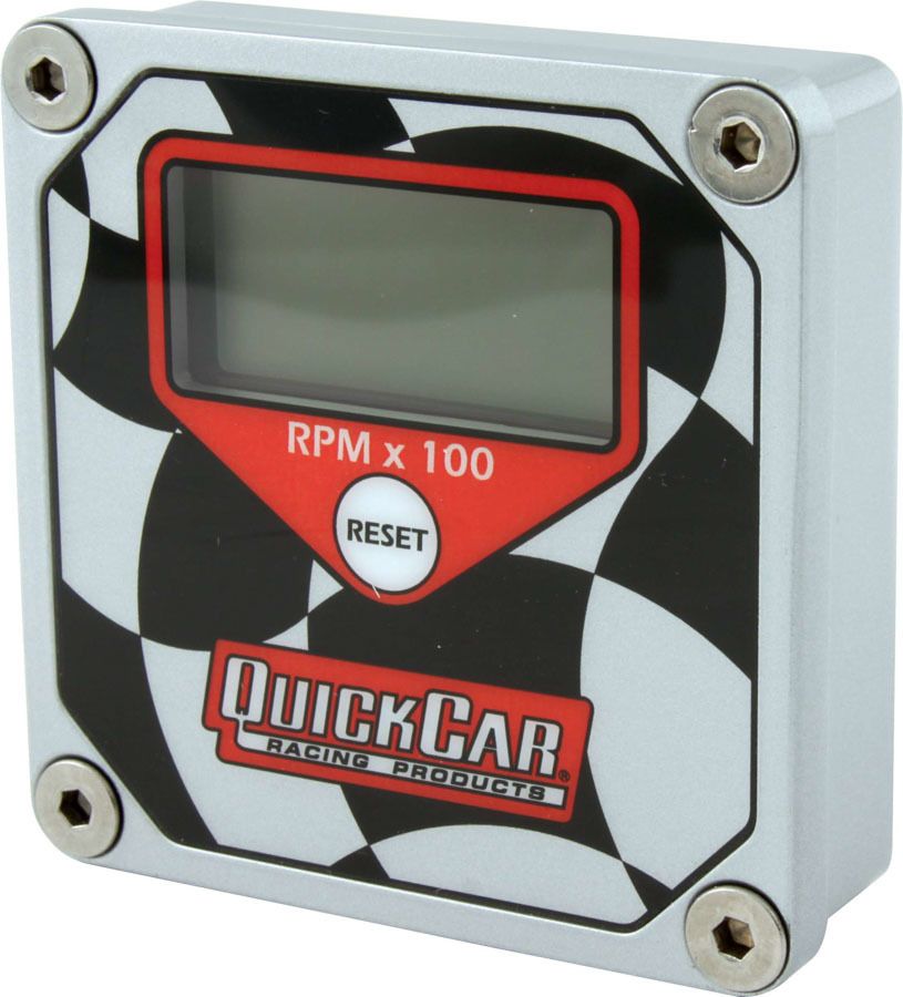 QUICKCAR RACING PRODUCTSLCD Tachometer Checkered Flag Face