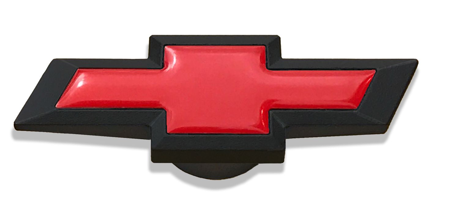 PROFORMLarge Chevy Bowtie Air Cleaner Nut Blk Crinkle