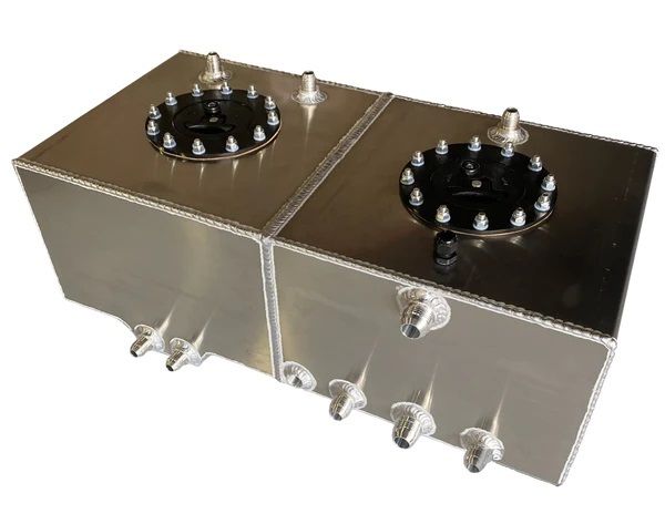 RCIFuel Tank 5 Gal Alum & Fuel Cooler Raw