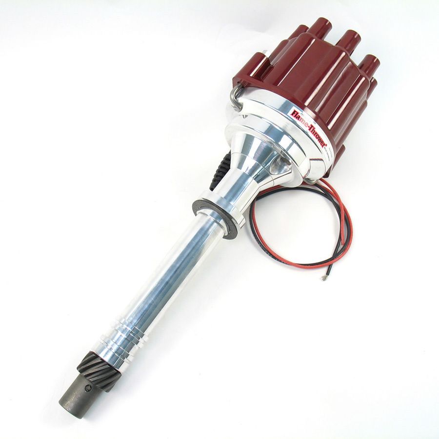 PERTRONIX IGNITIONChevy V8 Billet Marine Dist w/Red Female Cap