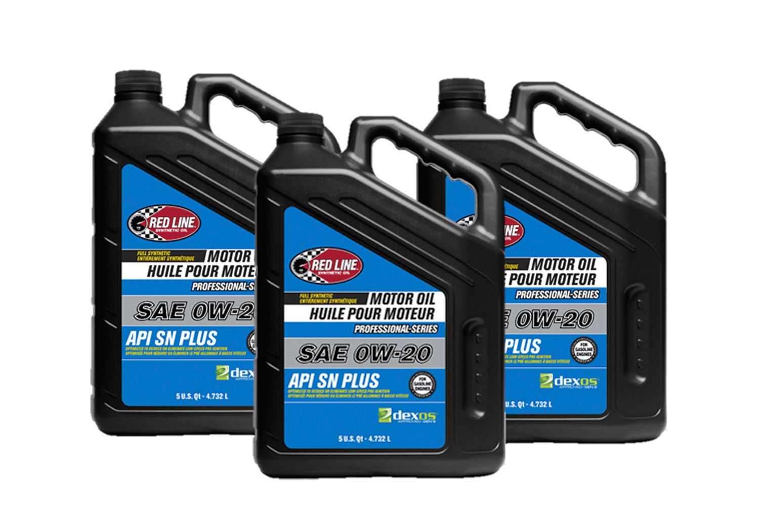 REDLINE OIL Pro-Series 0w20 Oil Case 3 x 5 Qt Bottle Dexos