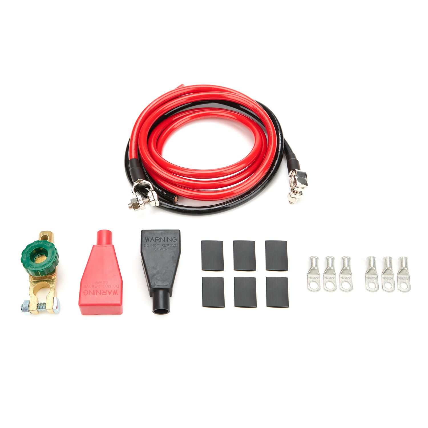 QUICKCAR RACING PRODUCTSBattery Cable Kit 4 Ga. 6ft Red & 3ft Black