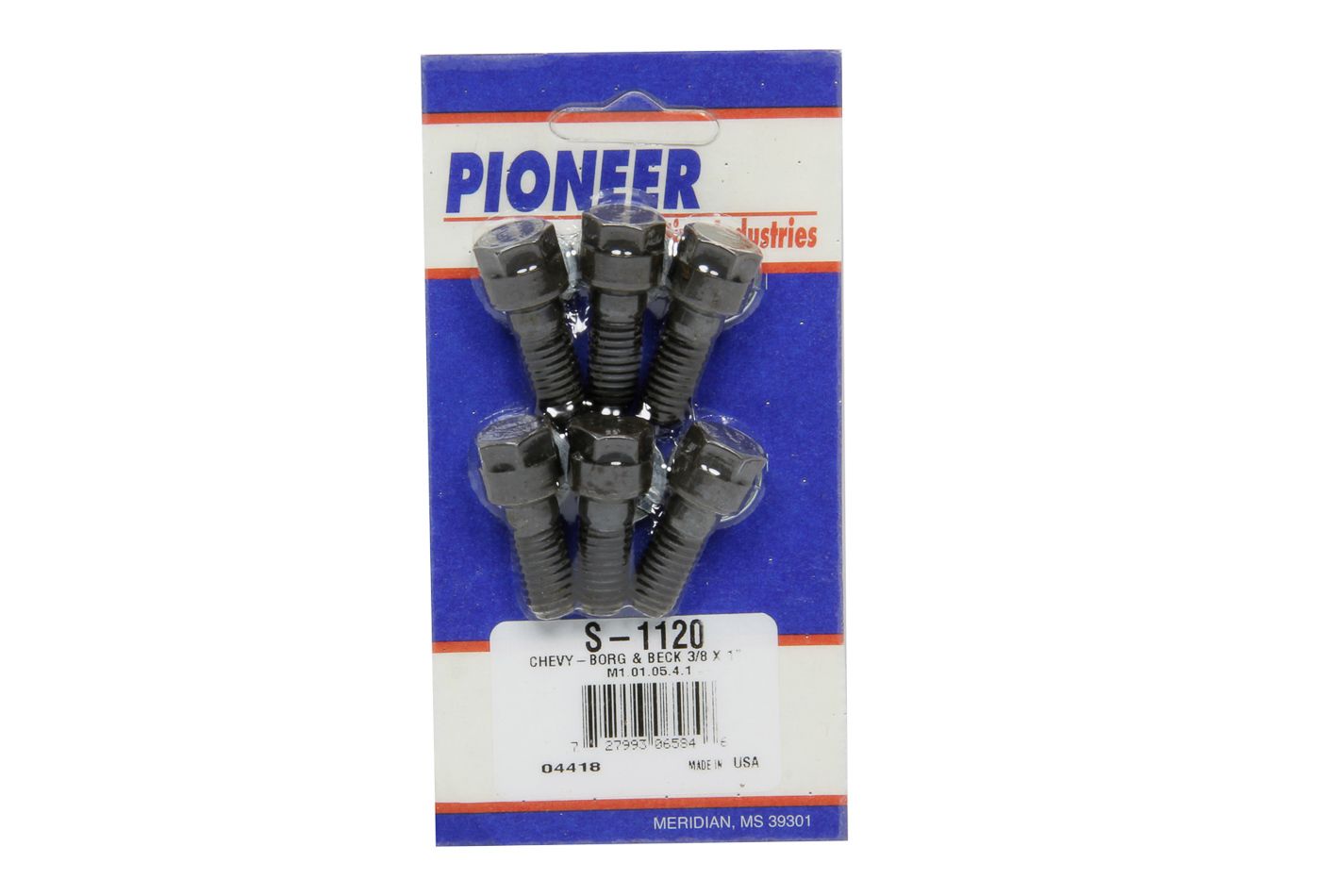 PIONEERPressure Plate Bolt Kit - Chevy V8 (6) 3/8 x 1