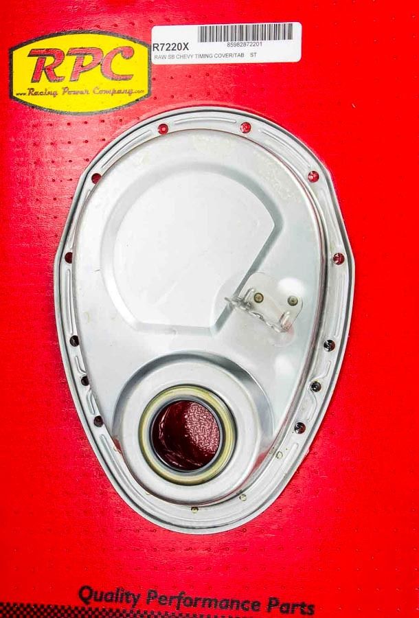 RACING POWER CO-PACKAGEDSBC Raw Timing Cover w/Tab