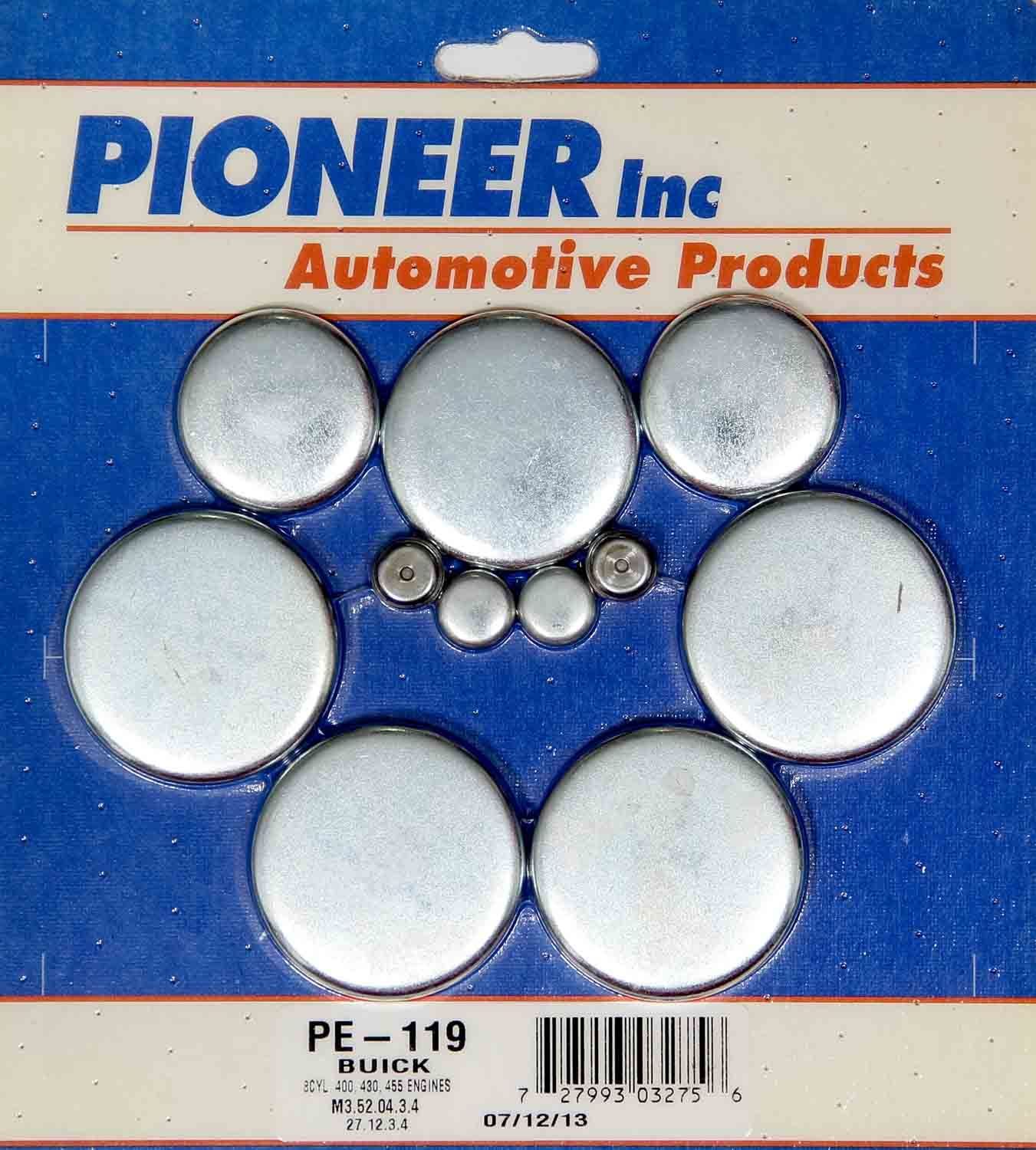 PIONEERBuick 400-455 Freeze Plug Kit