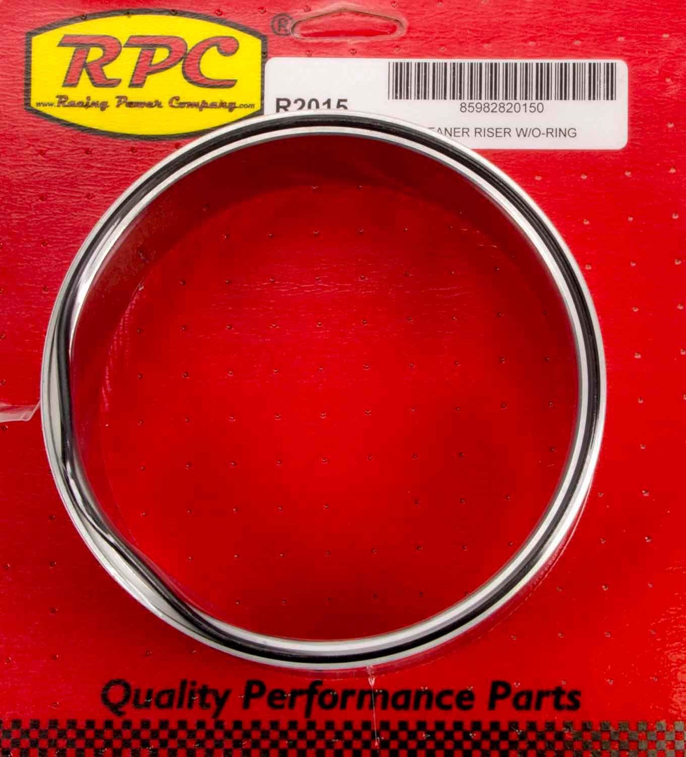RACING POWER CO-PACKAGED2-1/4in Alum Air Cleaner Spacer
