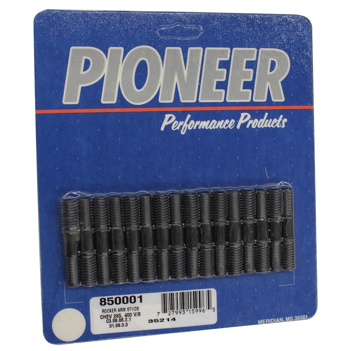 PIONEERHP Rocker Arm Stud Kit 7/16-14 base to 3/8-24