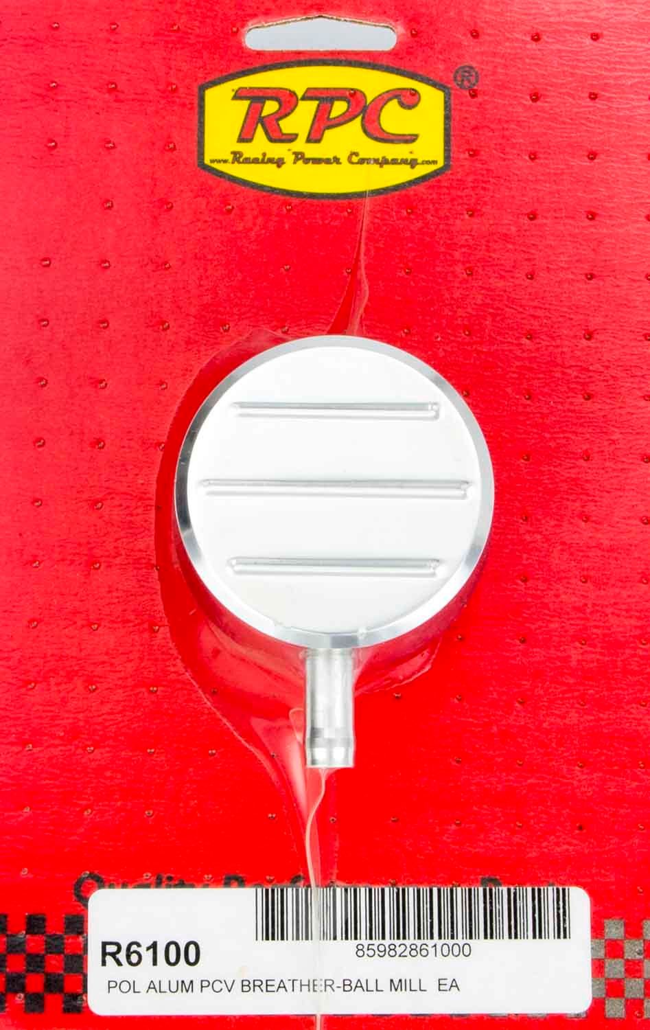 RACING POWER CO-PACKAGEDAlum Ball Milled PCV Breather Polished