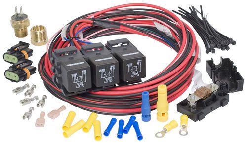PAINLESS WIRINGDual Activation/Dual Fan Relay Kit On 195 off 185