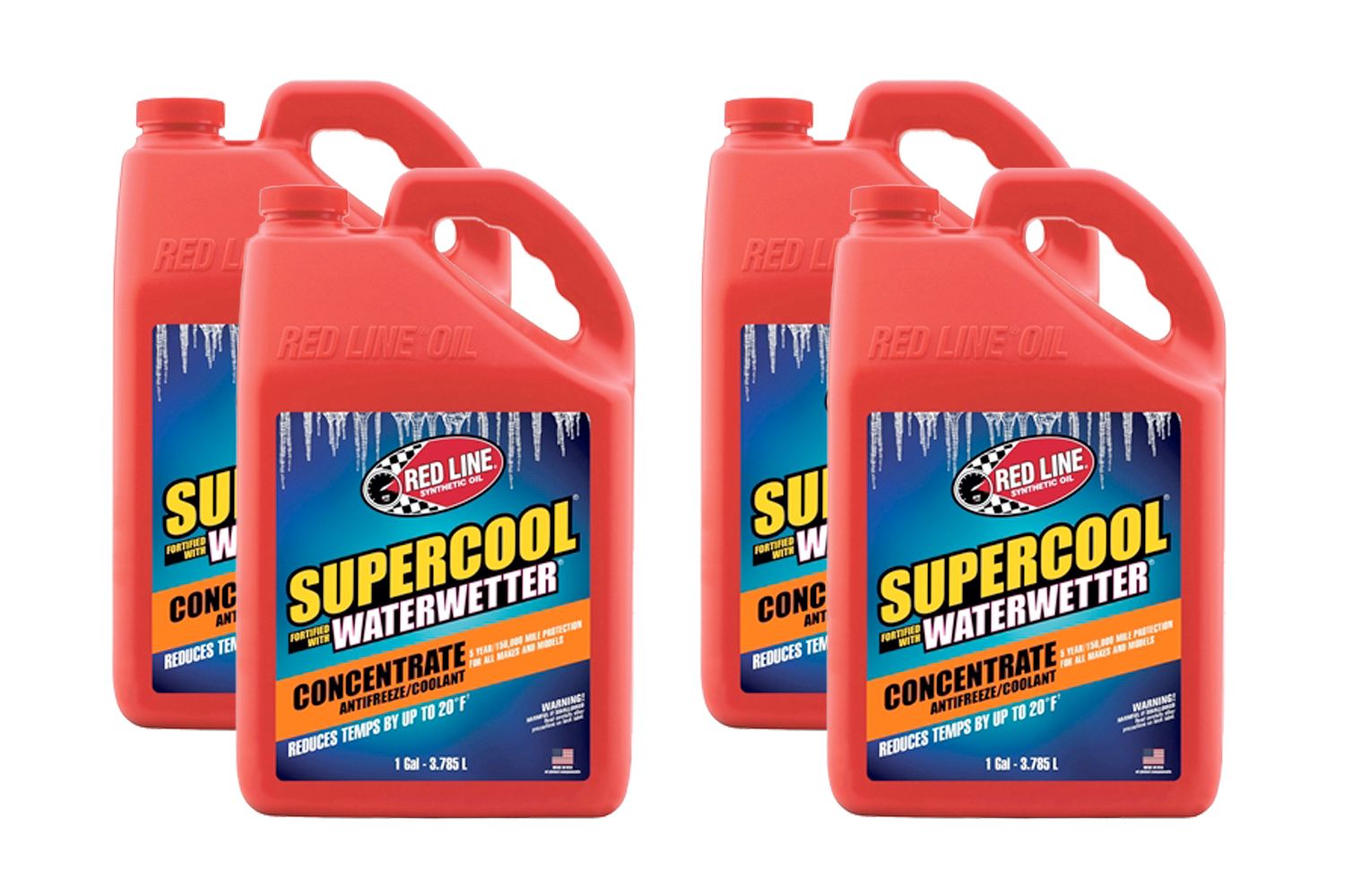 REDLINE OILSupercool Concentrate Coolant Case 4x1 Gallon