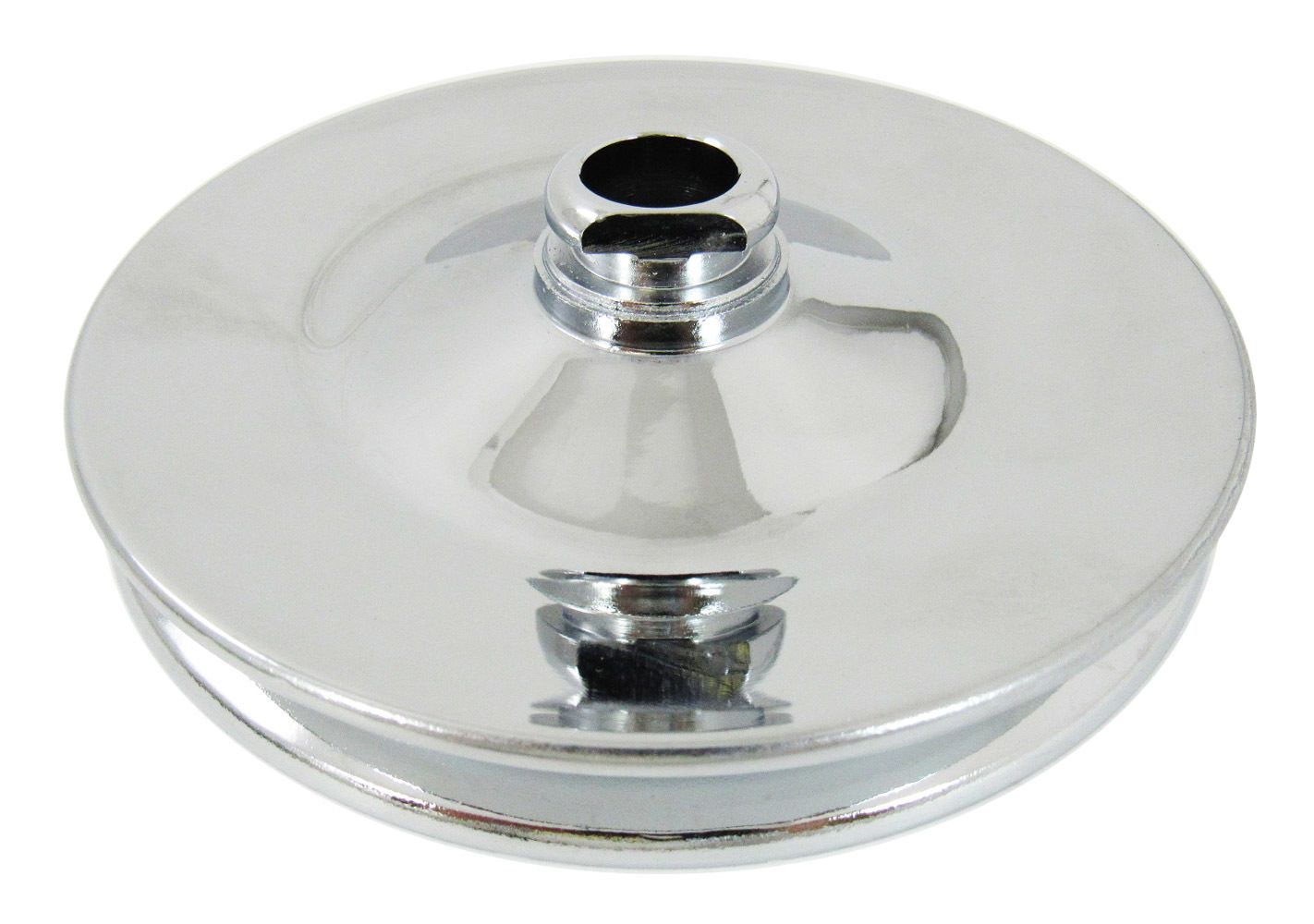 RACING POWER CO-PACKAGEDPower Steering Pulley GM Chrome