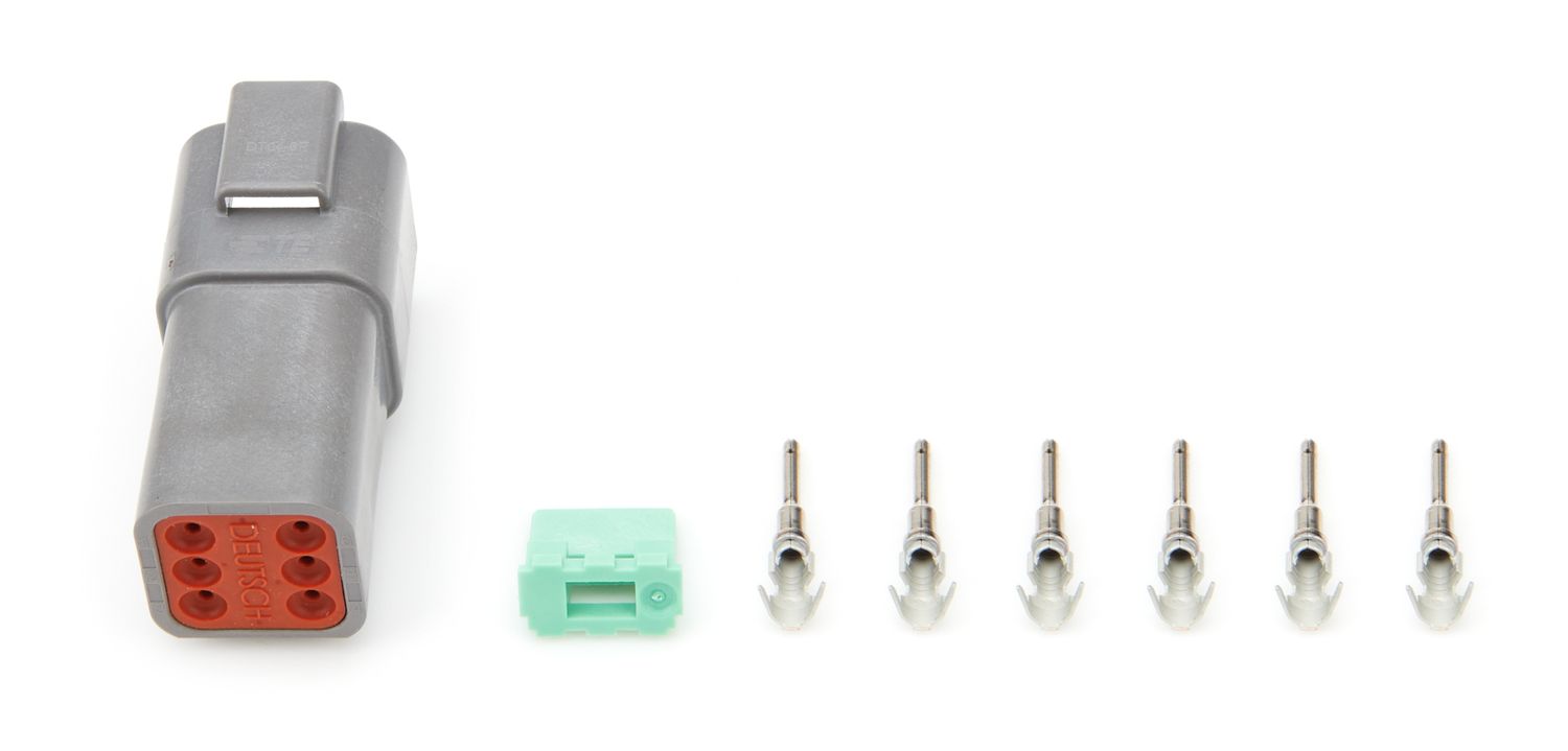 QUICKCAR RACING PRODUCTSPlug Deutsch 6 Pin Receptacle