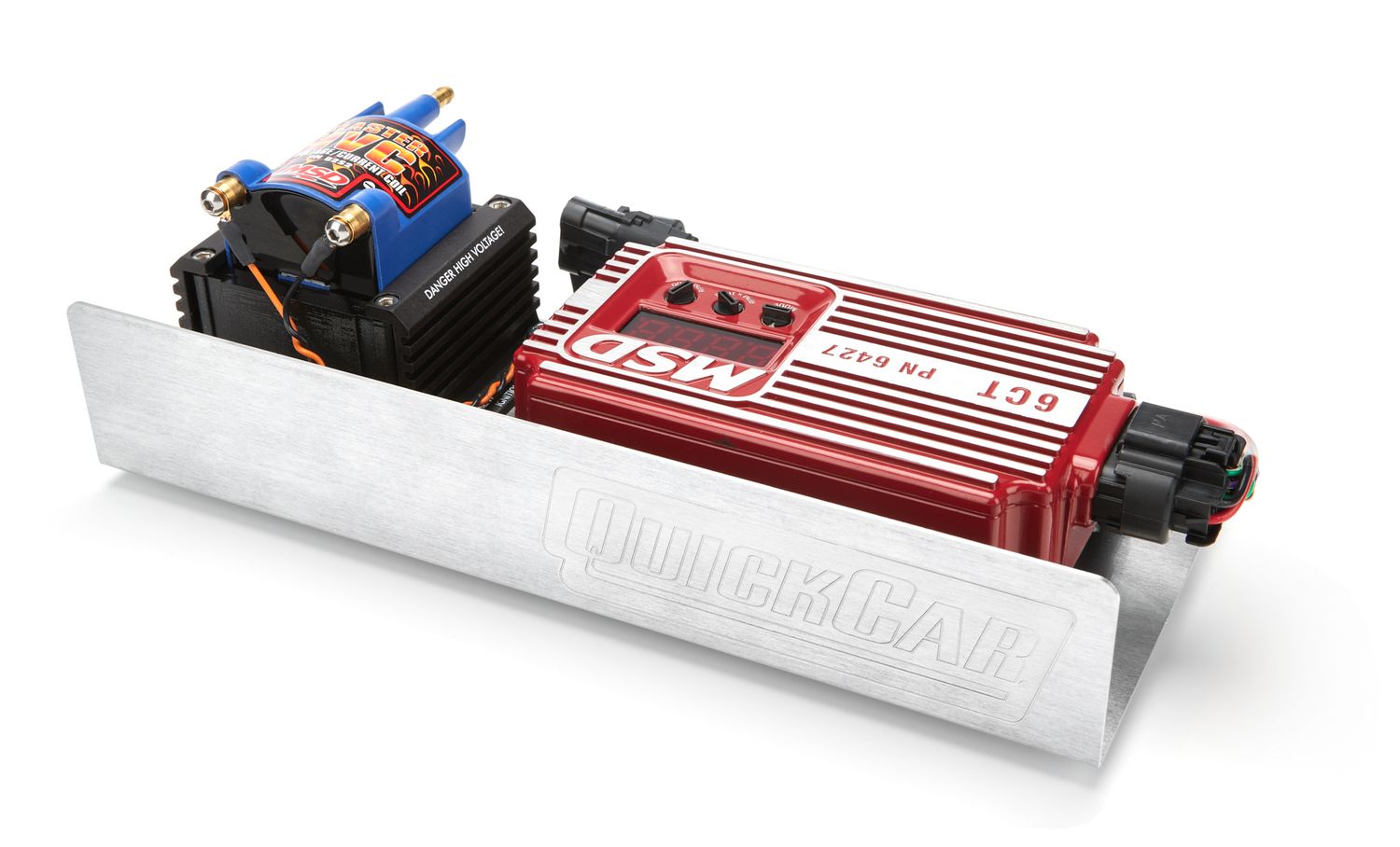 QUICKCAR RACING PRODUCTSMSD 6CT Box/Coil/ Mounting Plate Kit