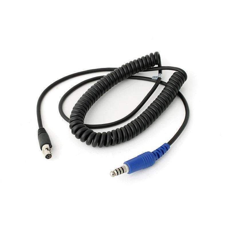 RUGGED RADIOSCord Coiled Headset to Intercom NEXUS Jack