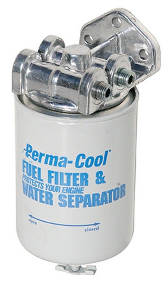PERMA-COOLHP Fuel Filter & Head 1/4in NPT Ports L/R