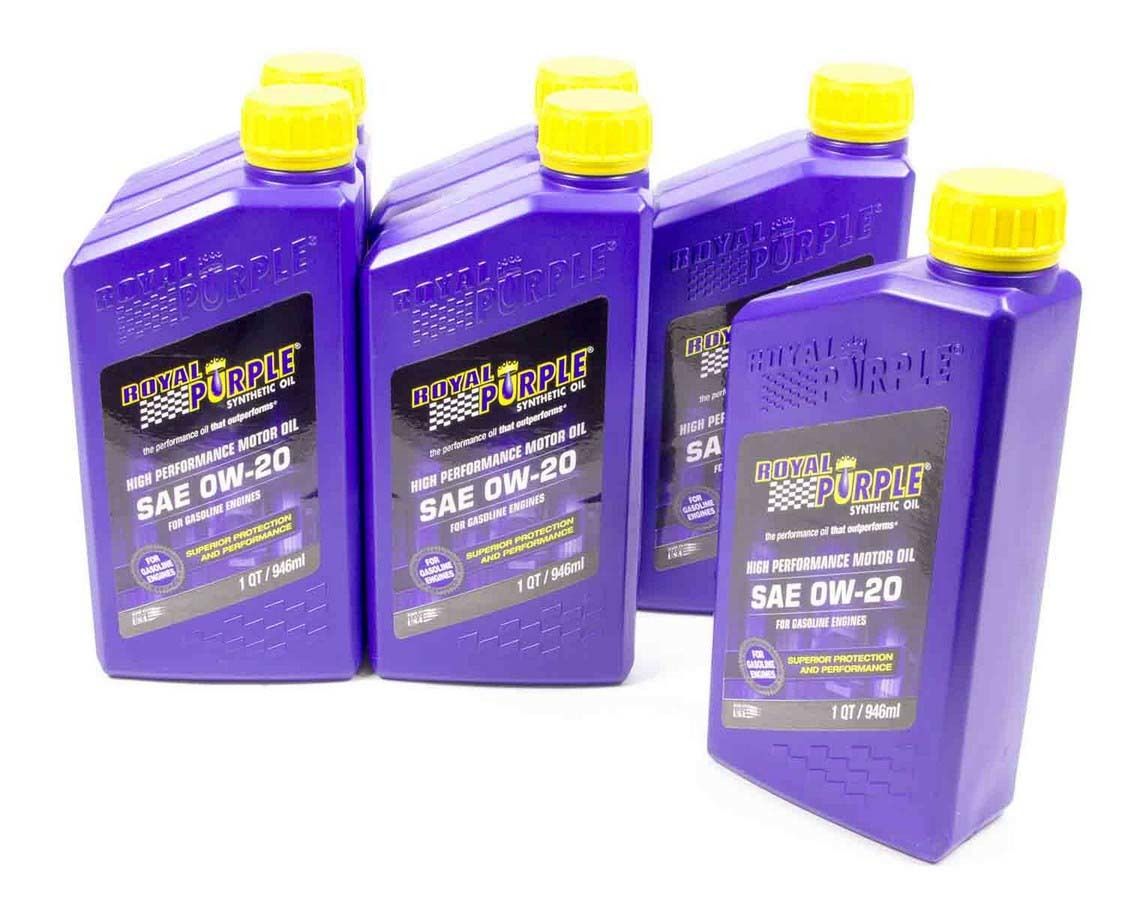 ROYAL PURPLE0w20 Multi-Grade SAE Oil Case 6x1 Quart