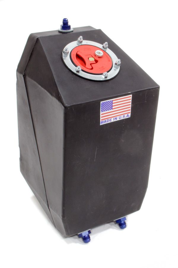 RJS SAFETYFuel Cell 4 Gal Blk Drag w/Aircraft Cap
