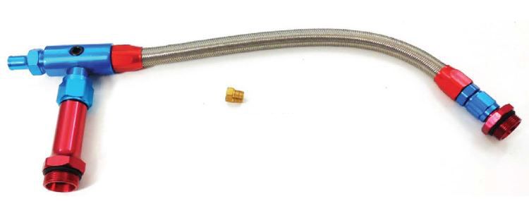 RACING POWER CO-PACKAGEDBraided Fuel Line For Ho lley