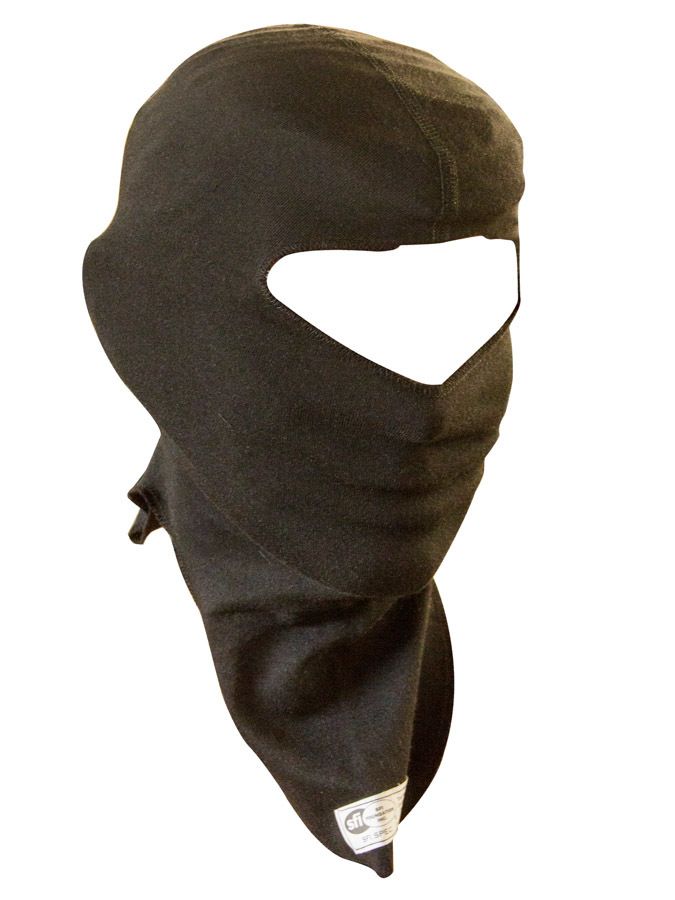 PXP RACEWEARHead Sock Black Youth 1 Layer Single Eye Port