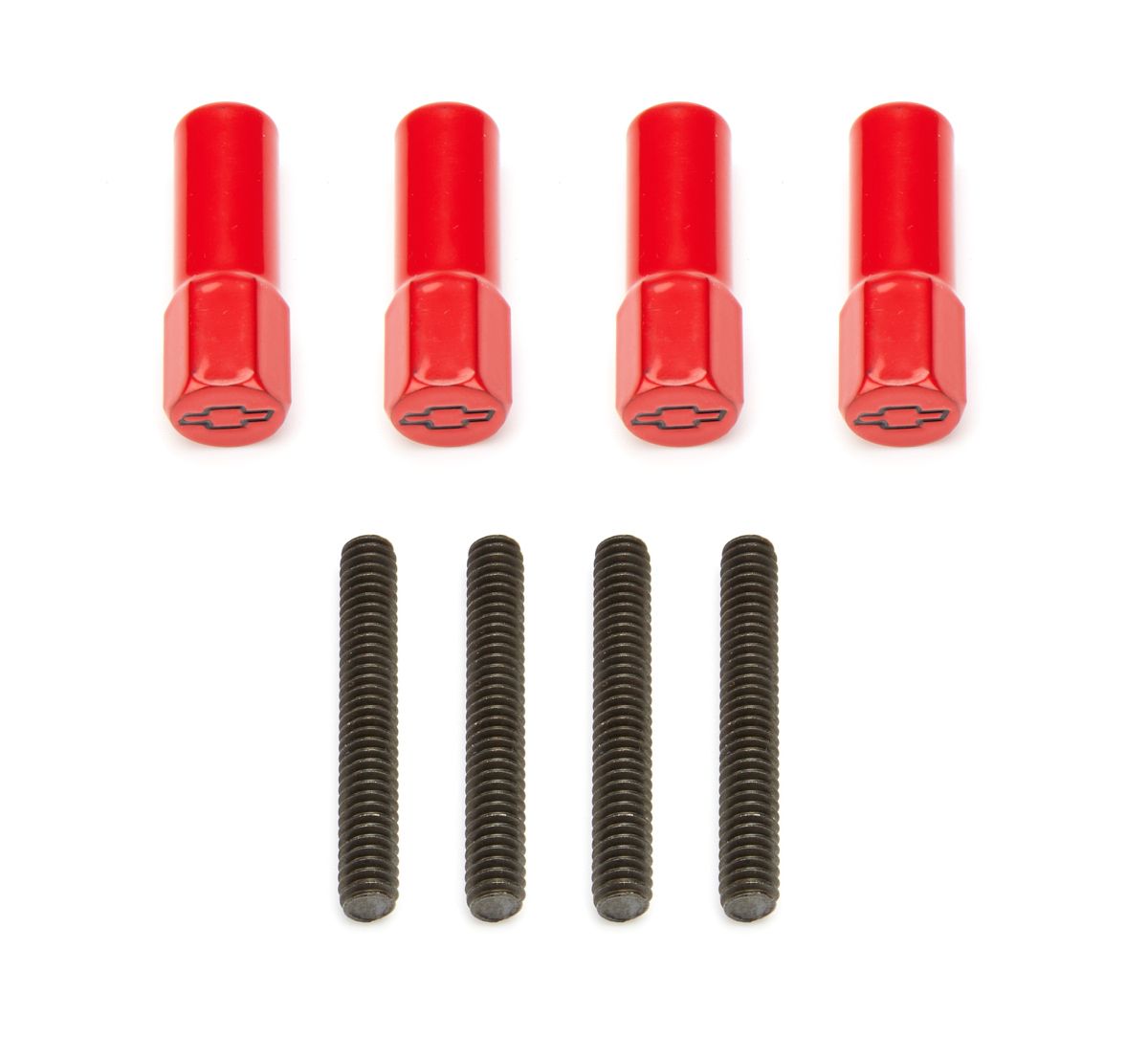 PROFORMMini Valve Cover Nuts Red Bowtie Emblem