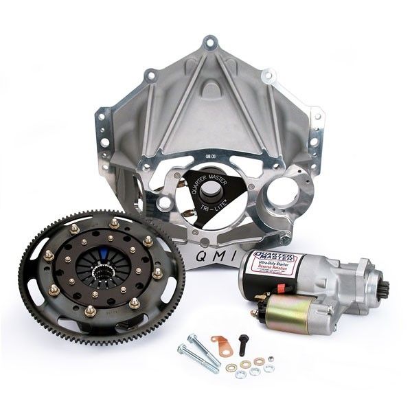 QUARTER MASTERBellhousing Kit Alum 5.5in RM V-Drive