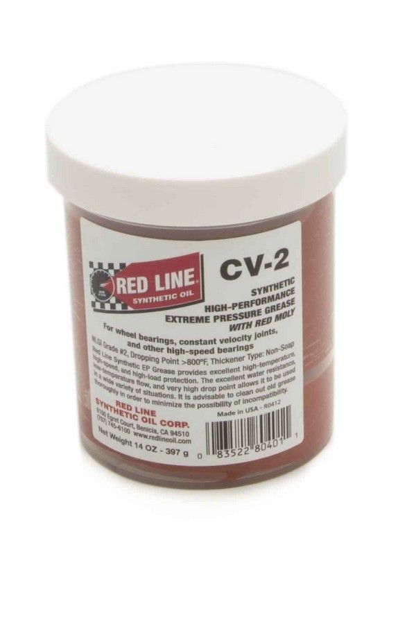 REDLINE OILCV-2 Synthetic Grease 14oz Jar