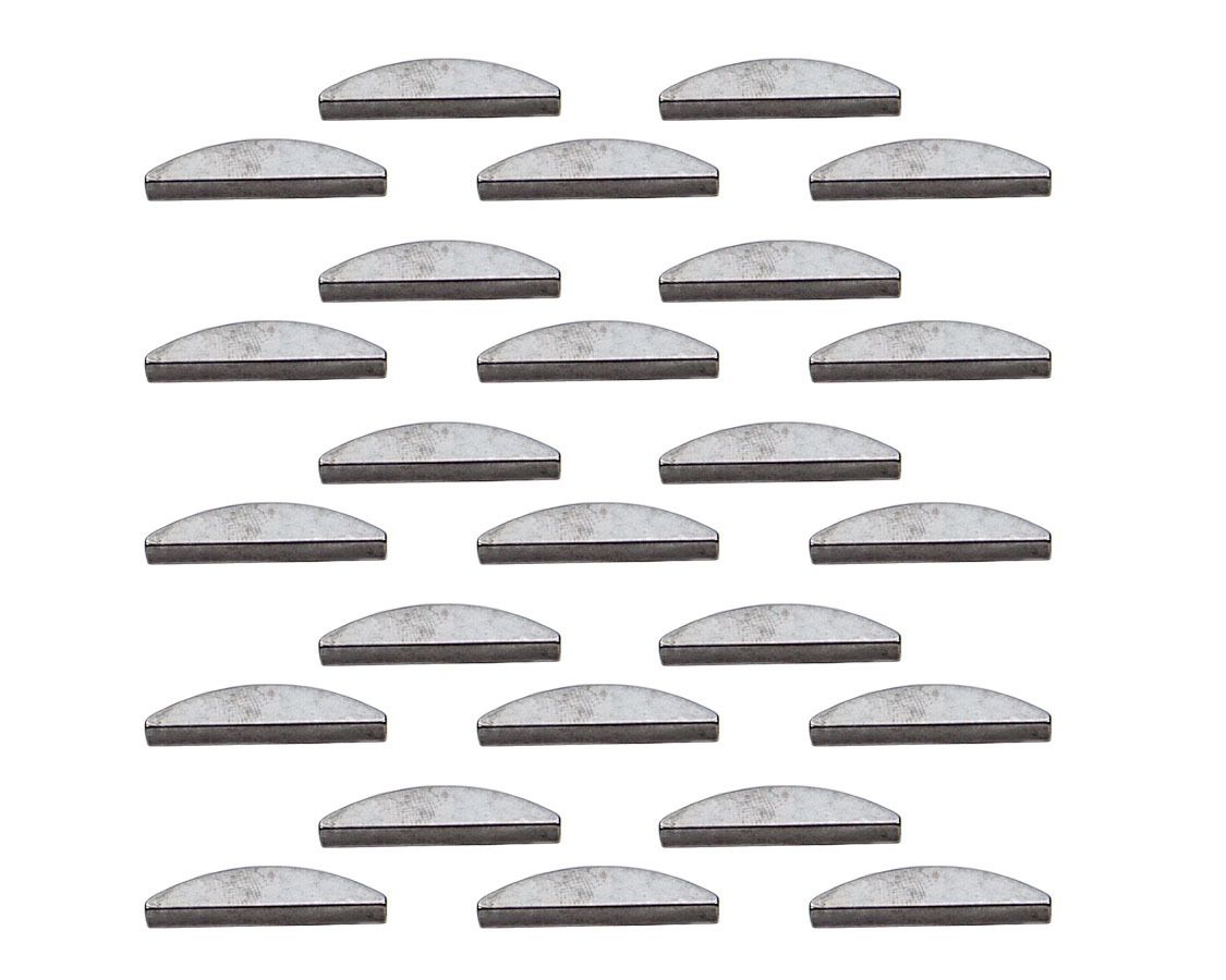 PIONEERWoodruff Keys 25pk 3/16 x 1-7/16 in