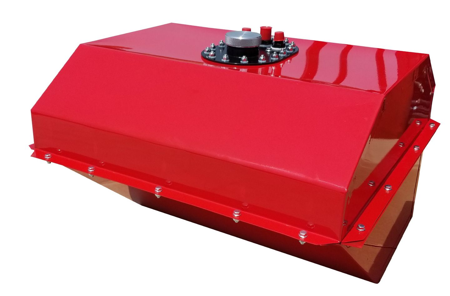RCIFuel Cell 32 Gal w/Red Teardrop Can 10an Pickup