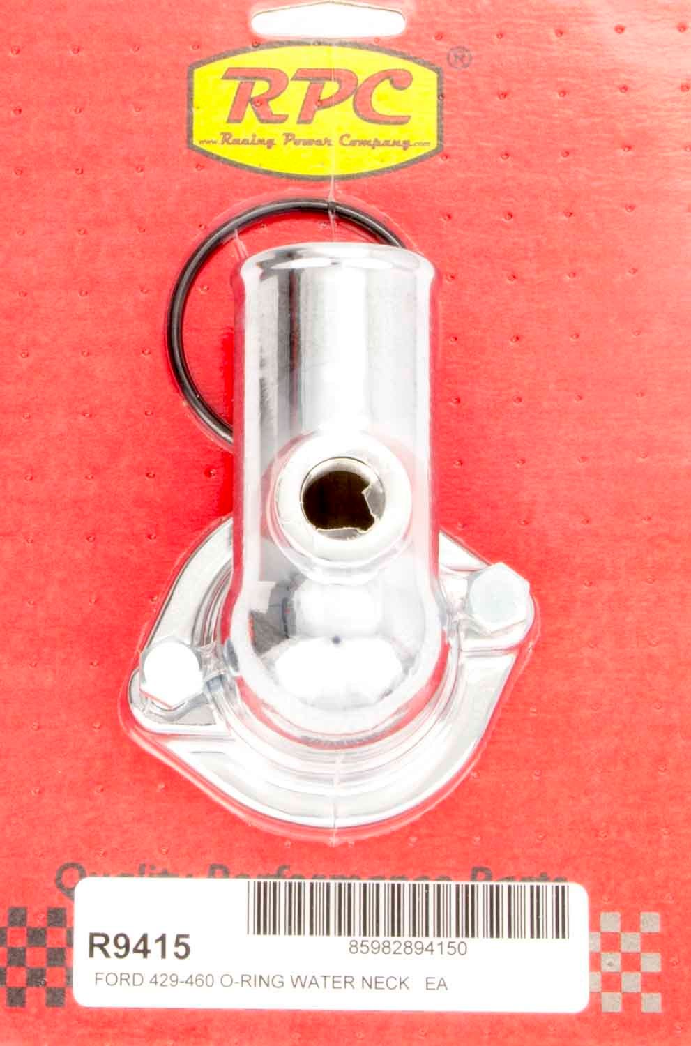 RACING POWER CO-PACKAGEDBBF Steel Water Neck Chrome