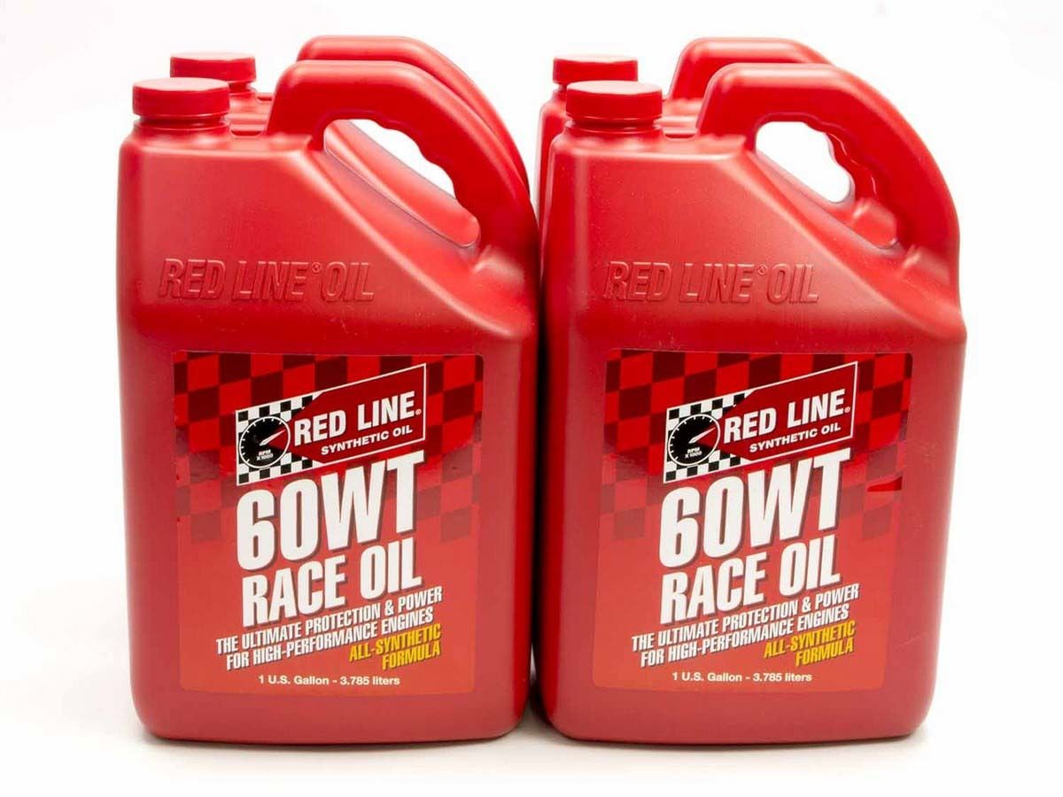 REDLINE OIL60WT Race Oil Case/4-Gal (20W60)