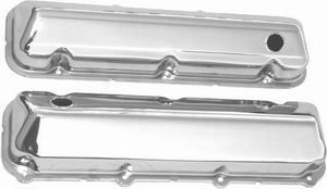 RACING POWER CO-PACKAGEDChrome Steel Valve Cover 429-460 Pair